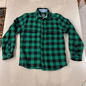 Woolrich 6135 Buffalo Check Heavy Wool Long Sleeve Shirt